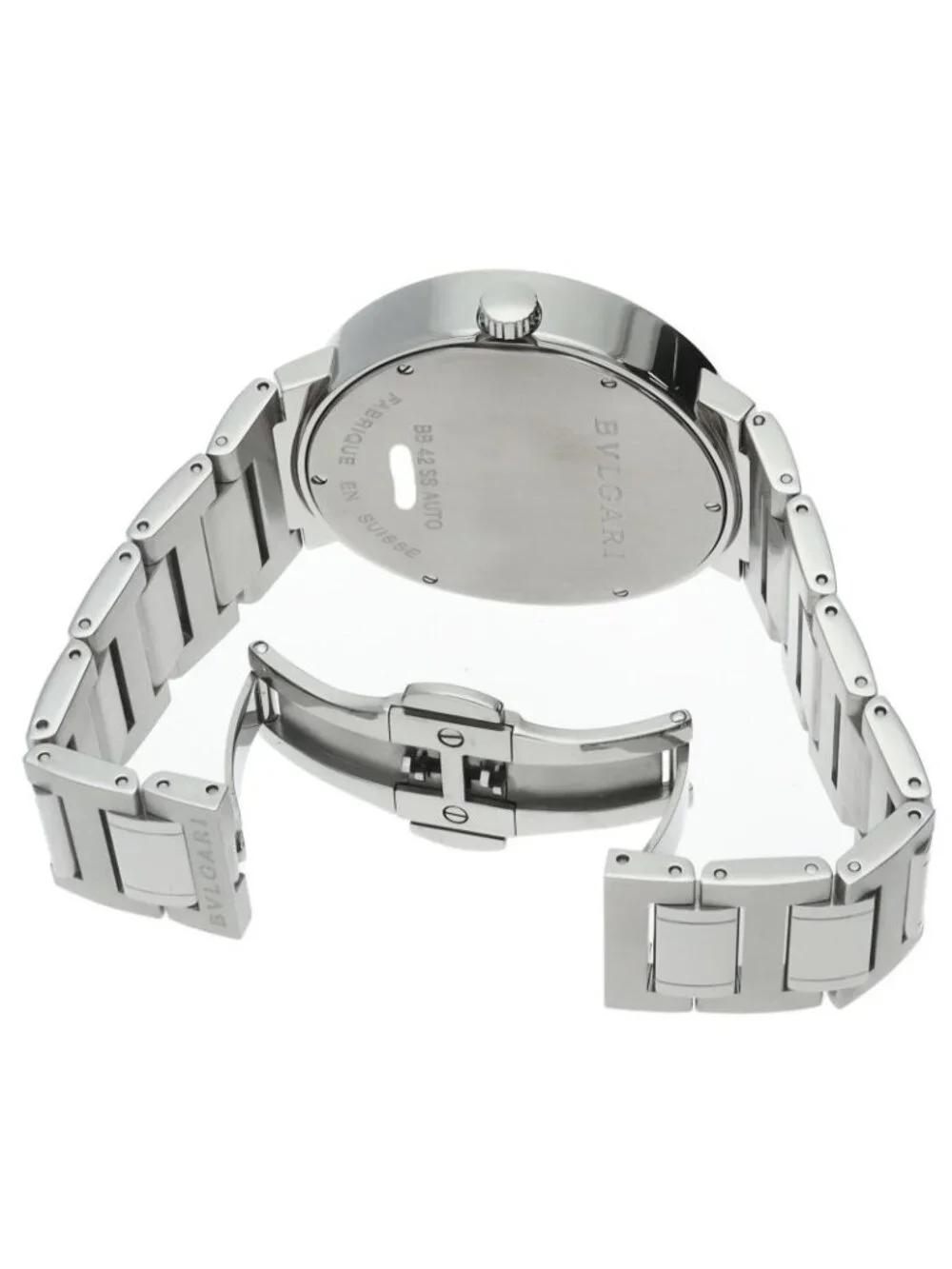 Bvlgari Watch 42 Auto Box SS